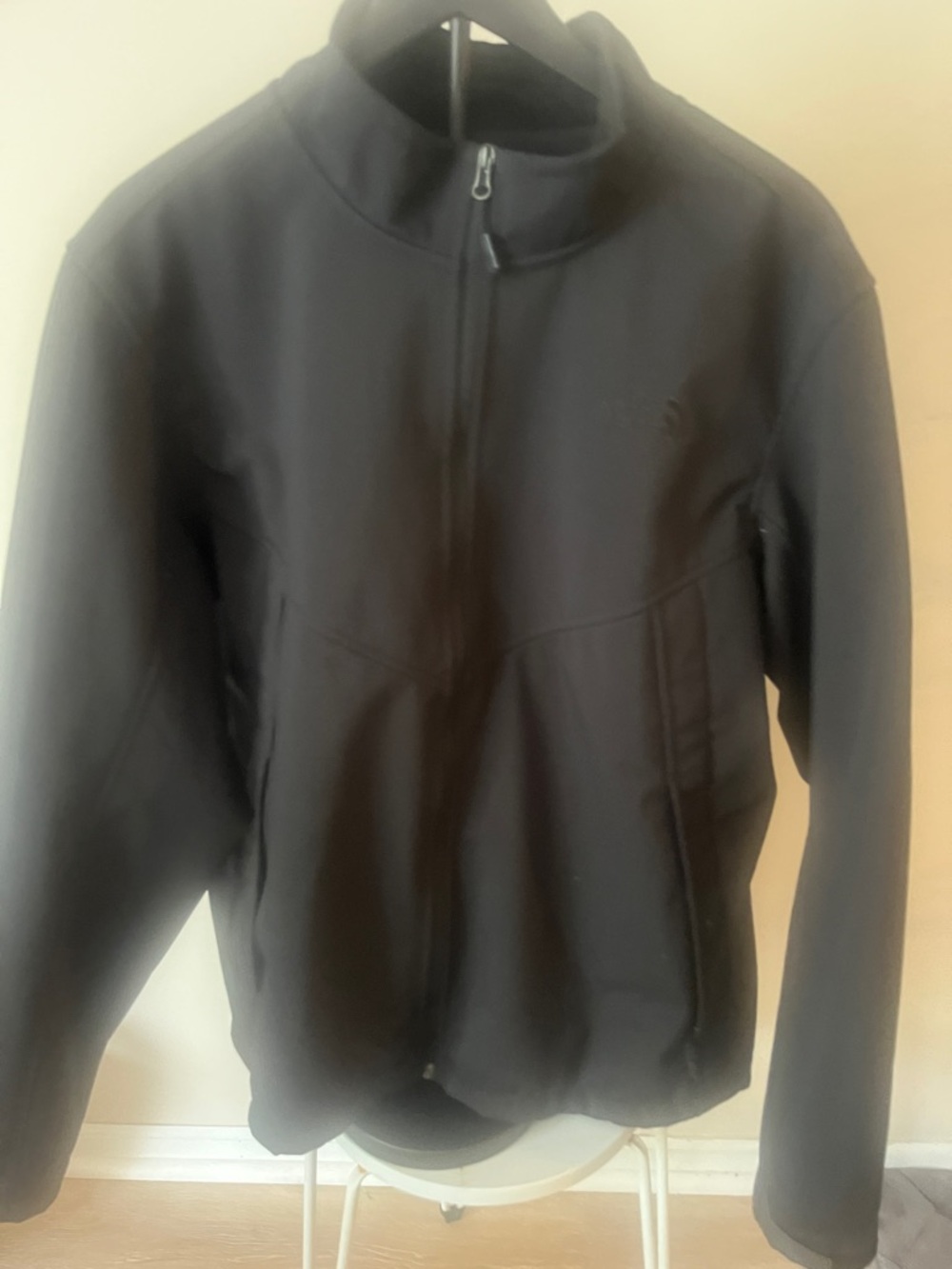 The North Face Zip Softshell men’s fleece lined Jacket XL